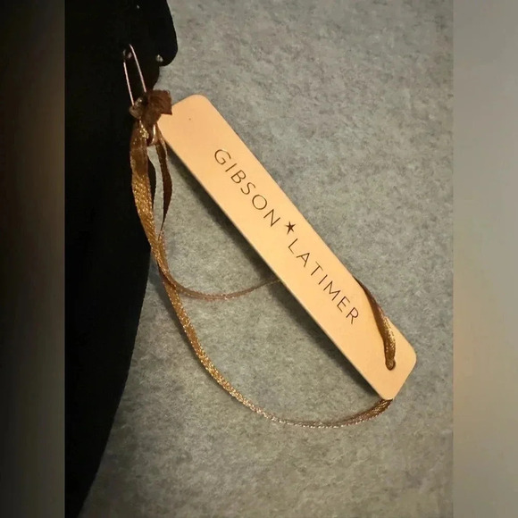 NWT Gibson Latimer Sleeveless Peplum Sheath Dress Womens Black Size 10 - Picture 4 of 8